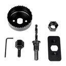 Conjunto de Serra Copo de aço carbono 19-127mm-( 5 Peças)