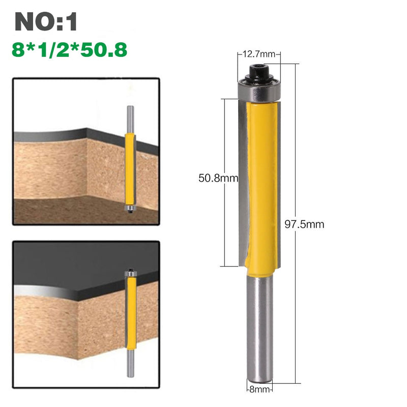 Fresa 8mm com rolamento