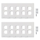 Conjunto de tomada com saída de luzes noturnas de led- SEM BATERIAS OU FIOS [CERTIFICADO UL FCC CSA]