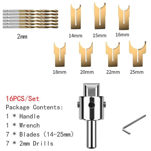 Brocas Premium para miçangas - 16 Peças