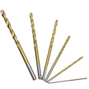 Brocas revestidas de titânio (60 peças)